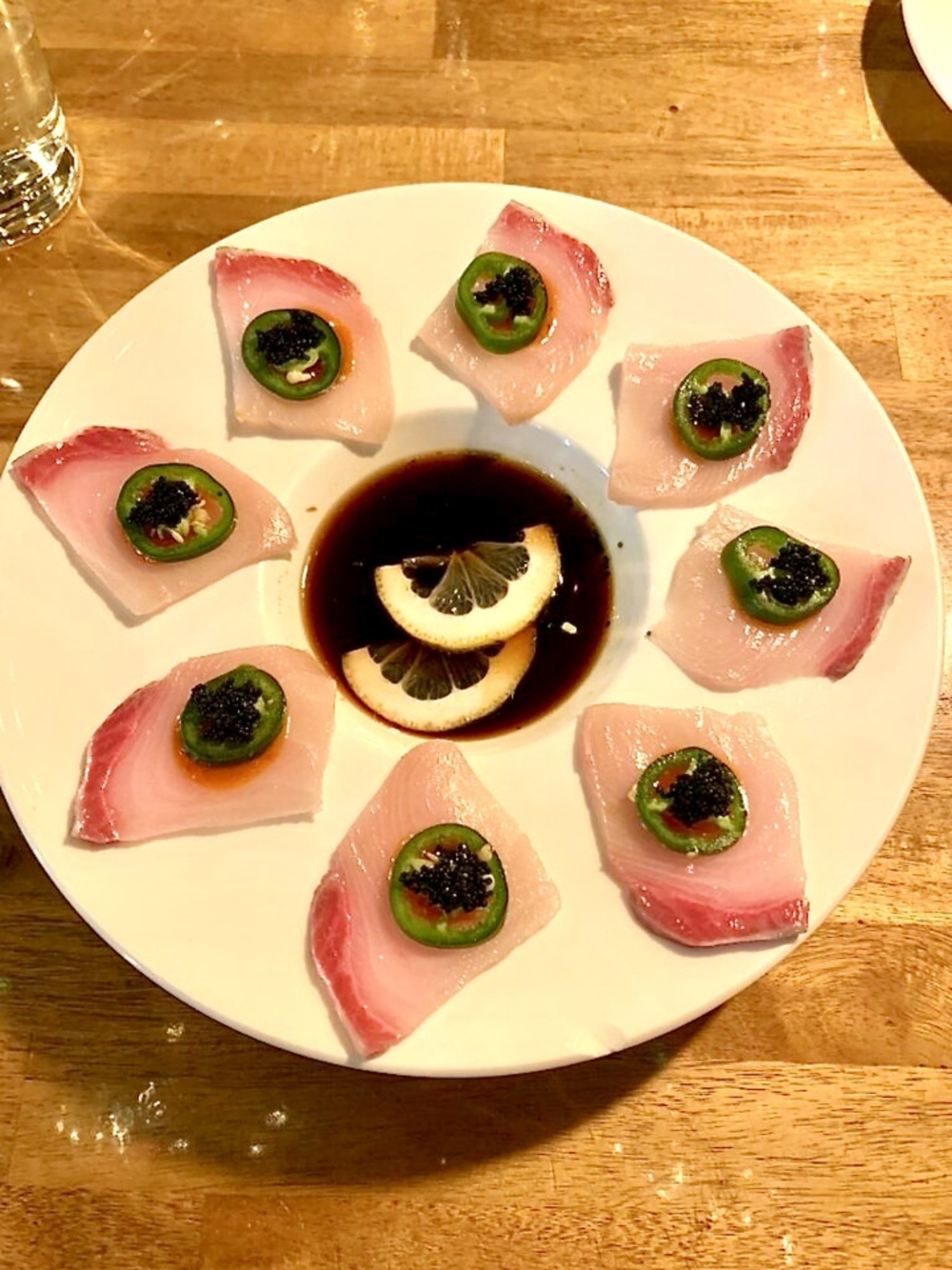 Yellowtail with Cilantro Lime
