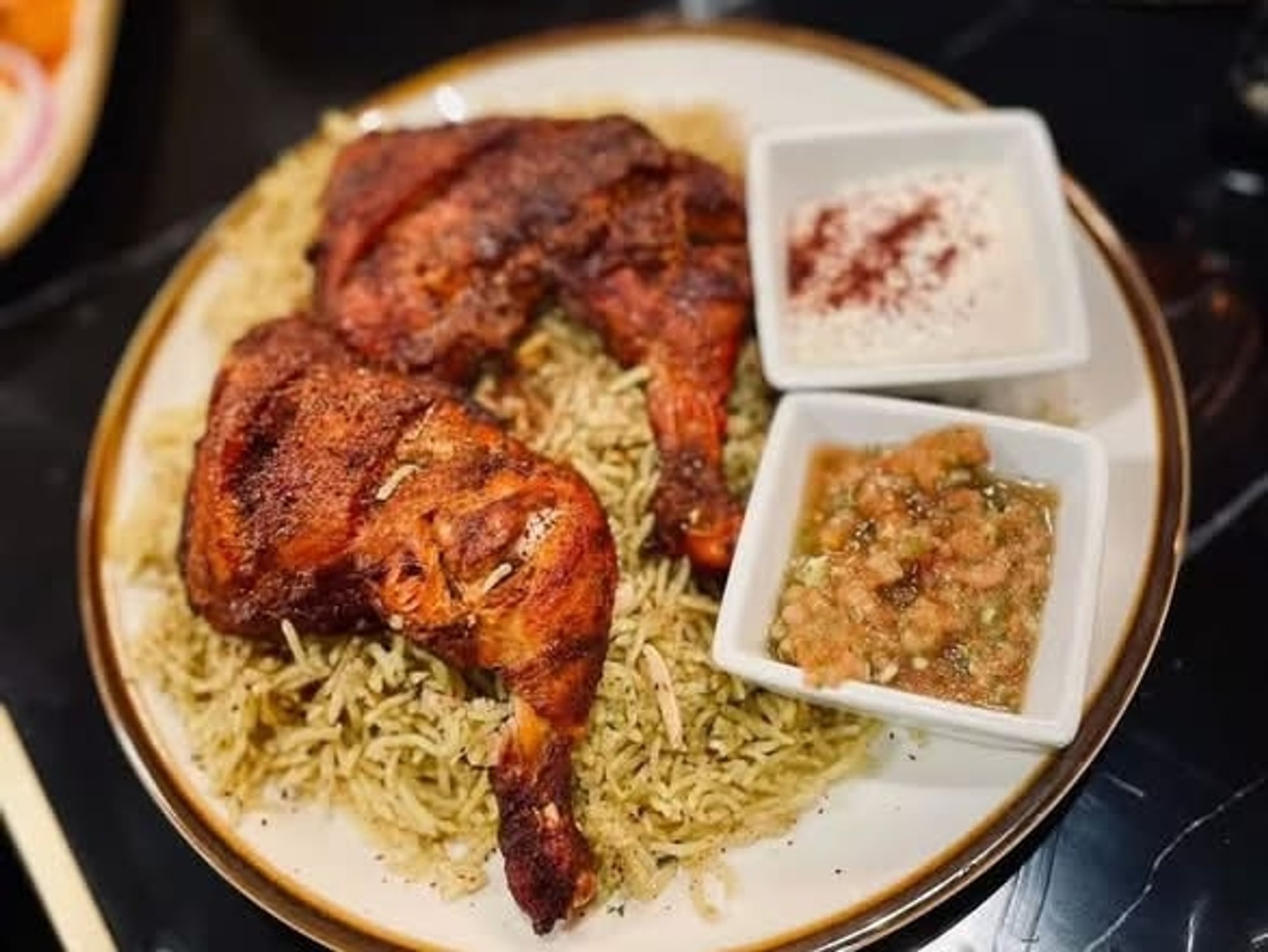 Chicken Mandi Lunch Combo