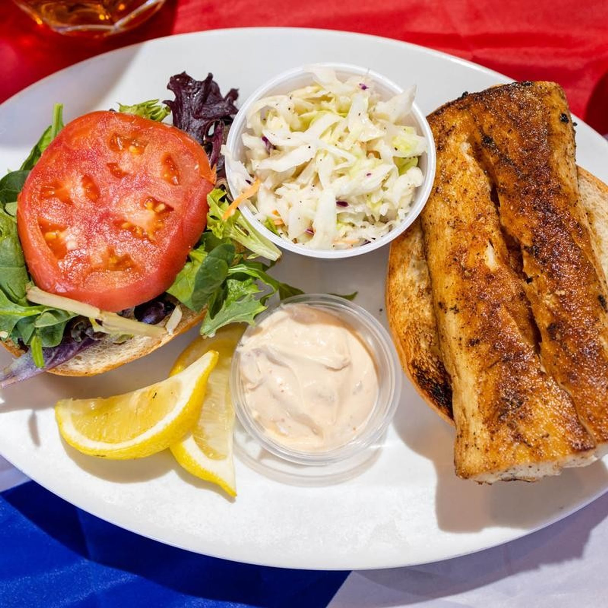 Mahi Sandwich