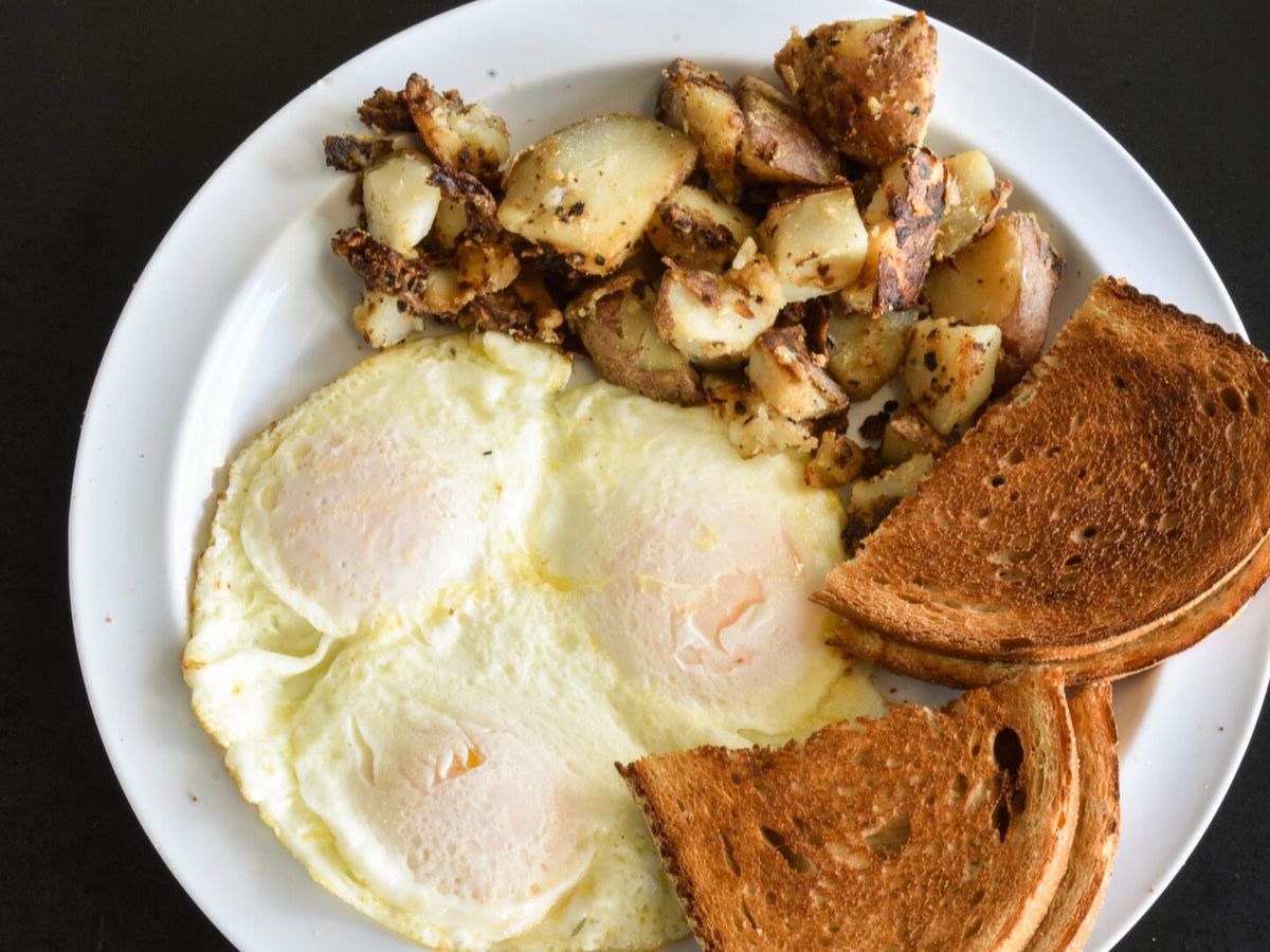 2 Eggs, Homefries & Toast