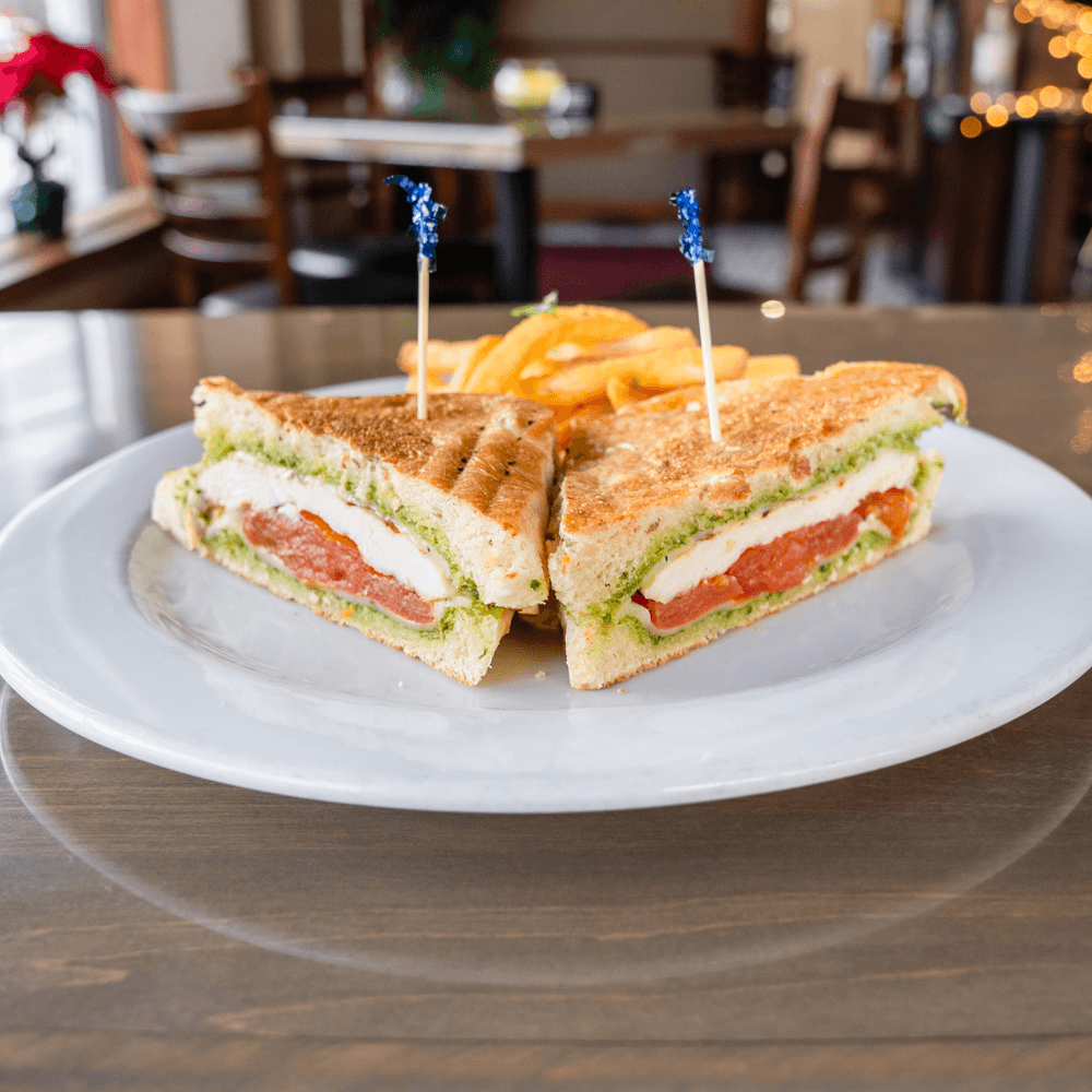 Panini Chicken Caprese Sandwich