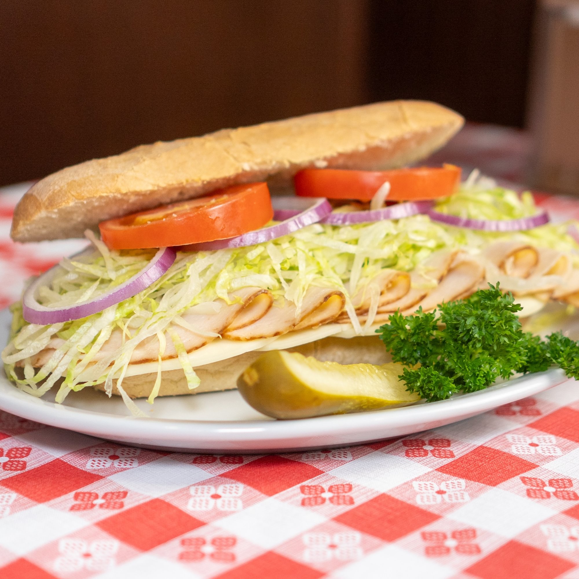 Turkey & Cheese Sandwich