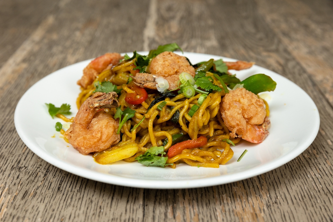 Singapore Shrimp Noodles