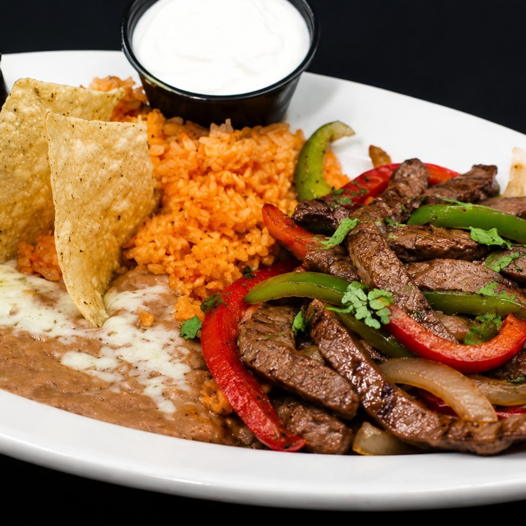 Steak Fajitas Plate