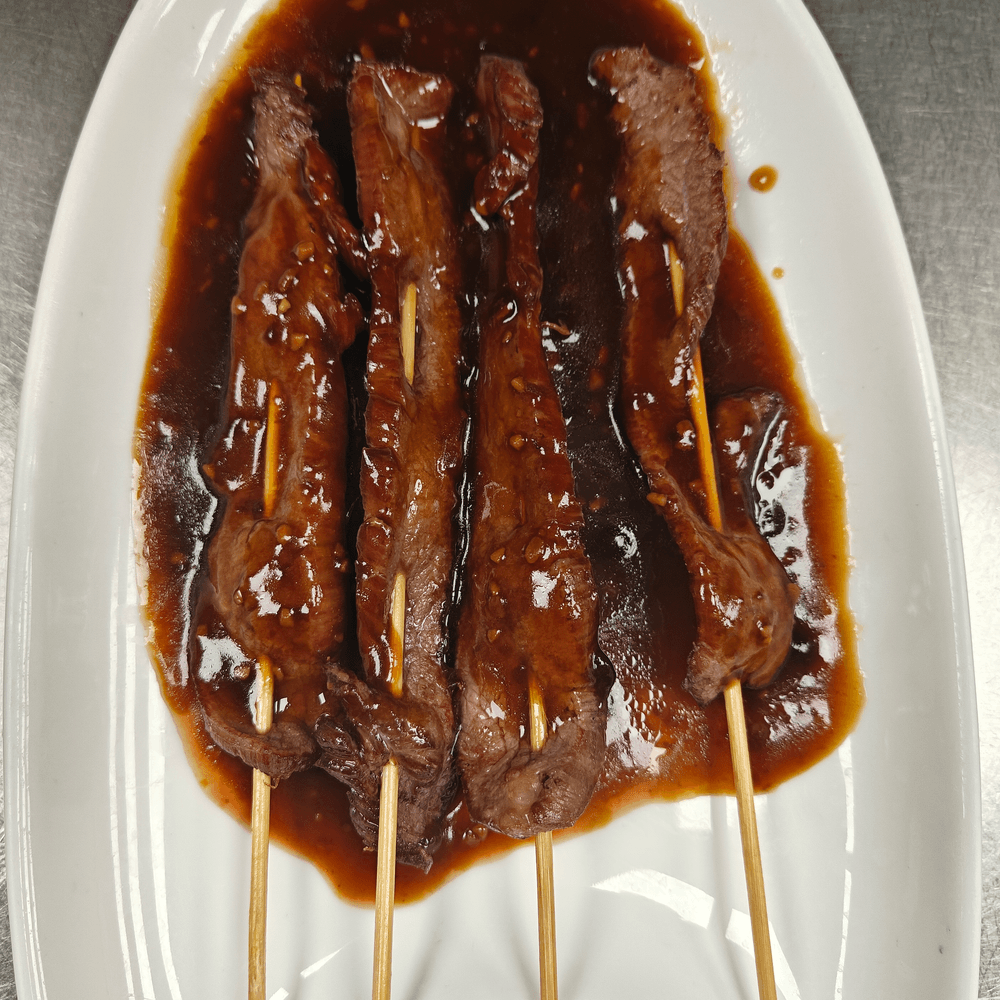 Steak Teriyaki on Sticks