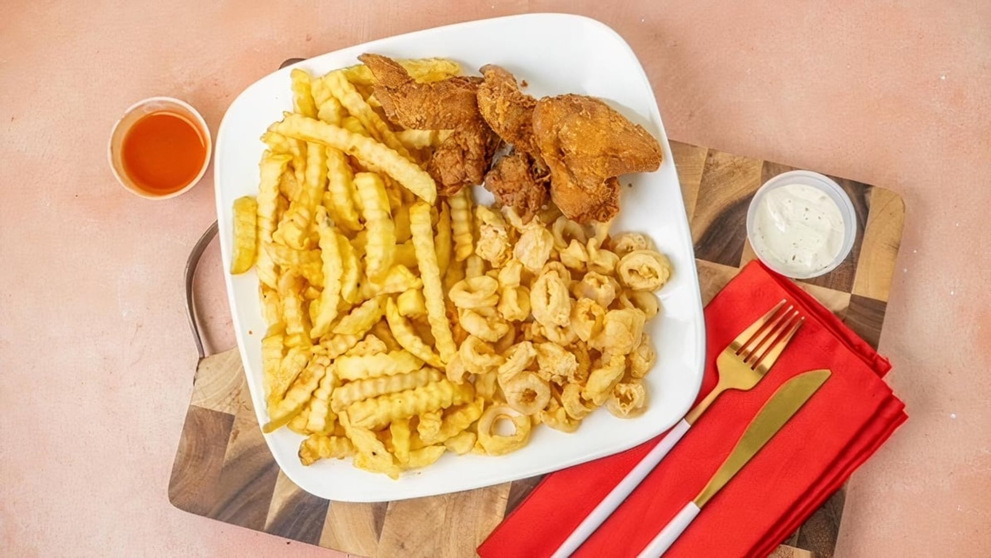 # 13. Calamari & Wings