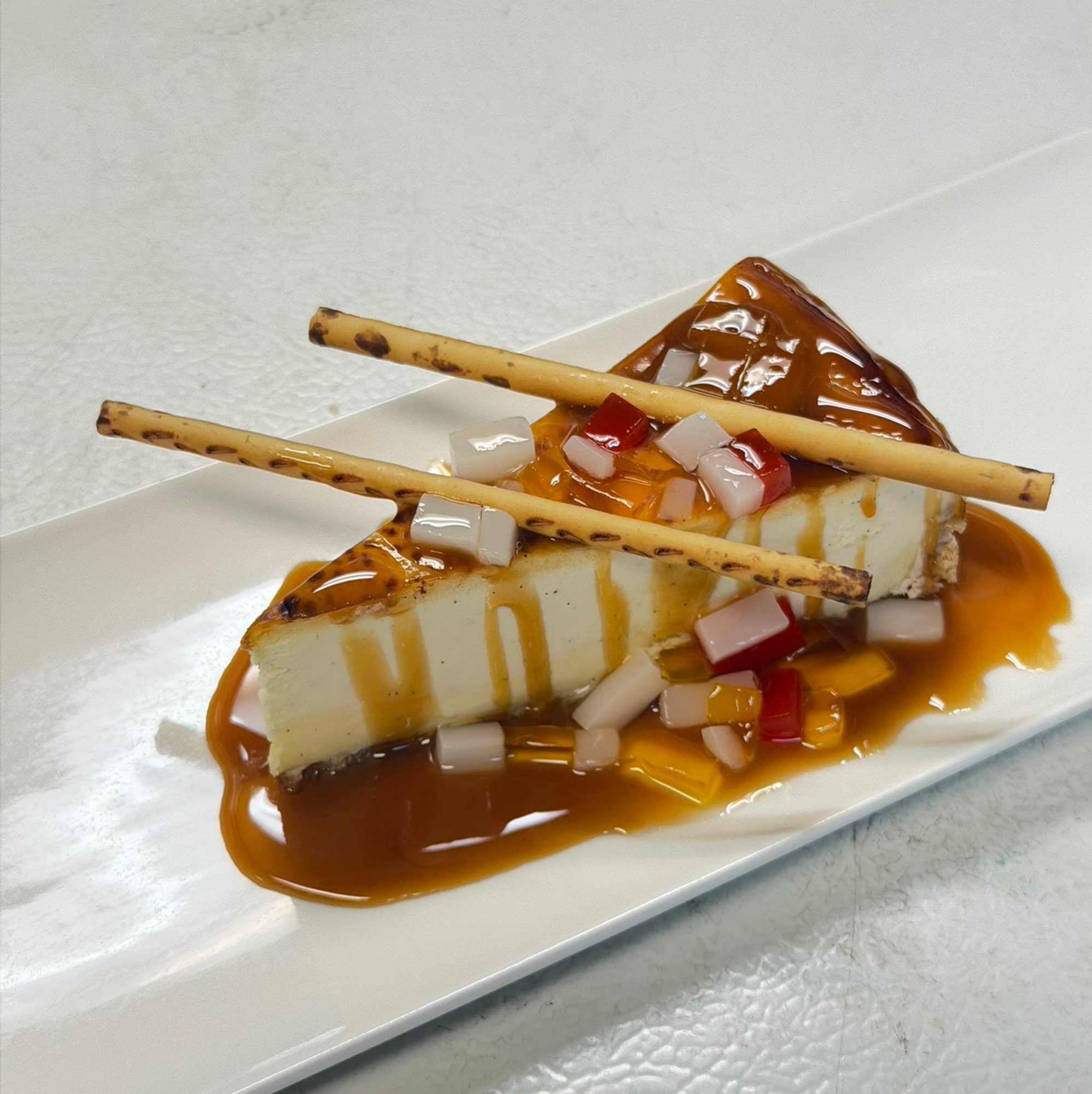 Crème Brûlée Cheese Cake