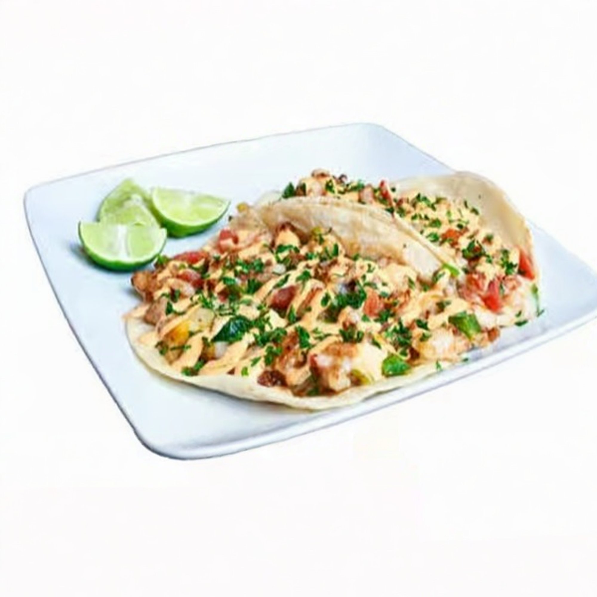 Shrimp Tacos Plate