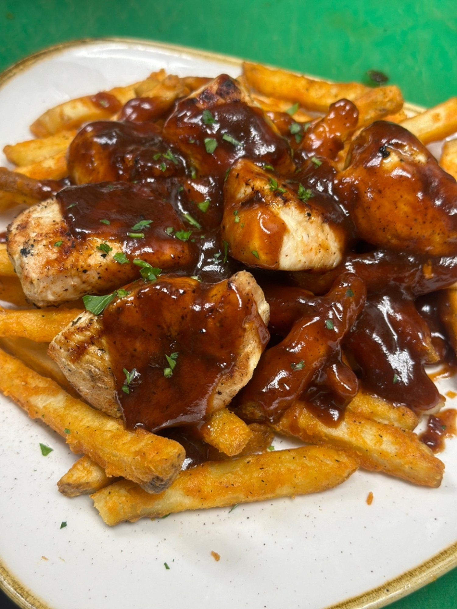 GRILLED JERK BBQ CHICKEN BITES