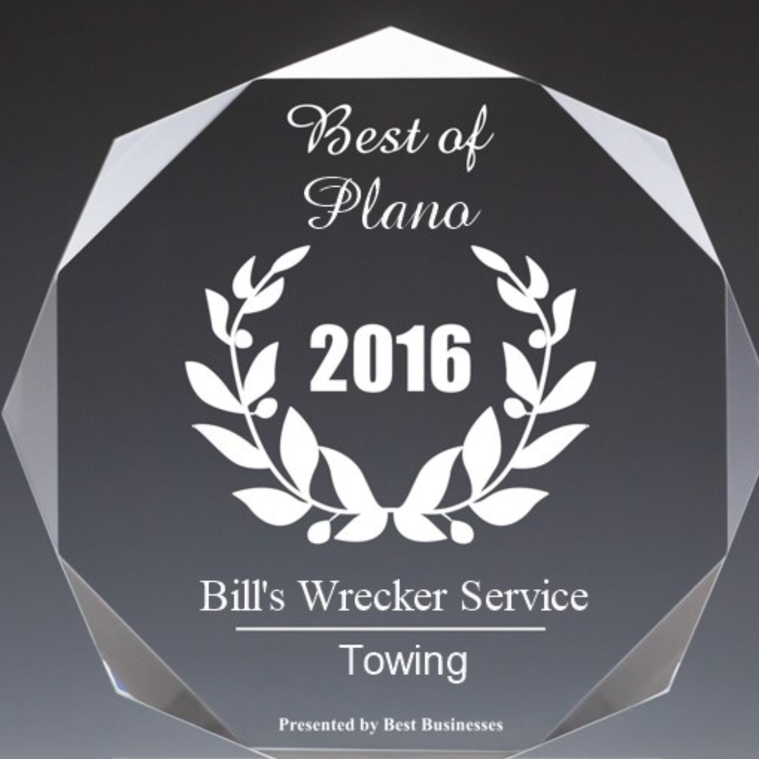 Bill's Wrecker Service Logo