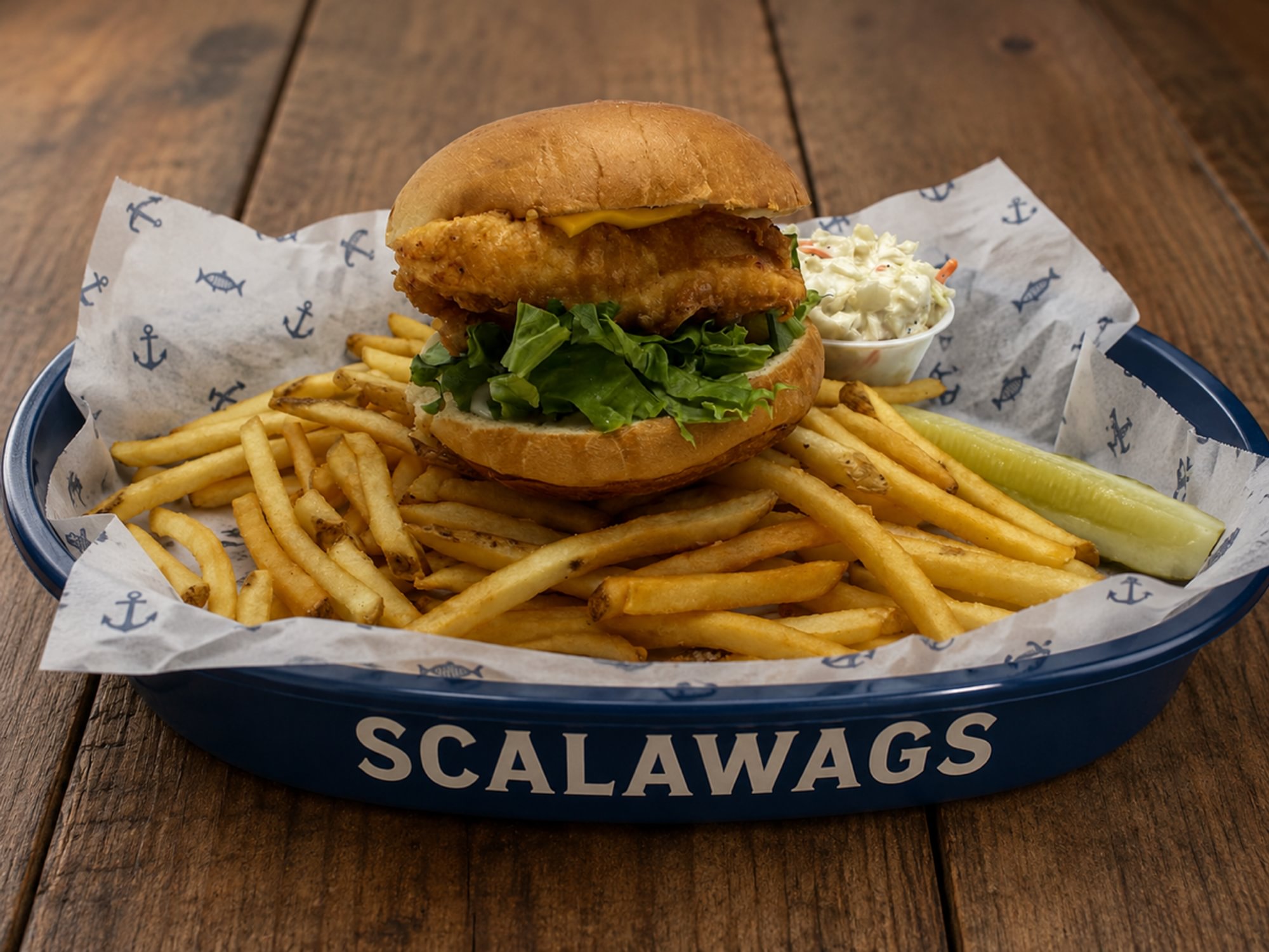 Whitefish Sandwich Basket