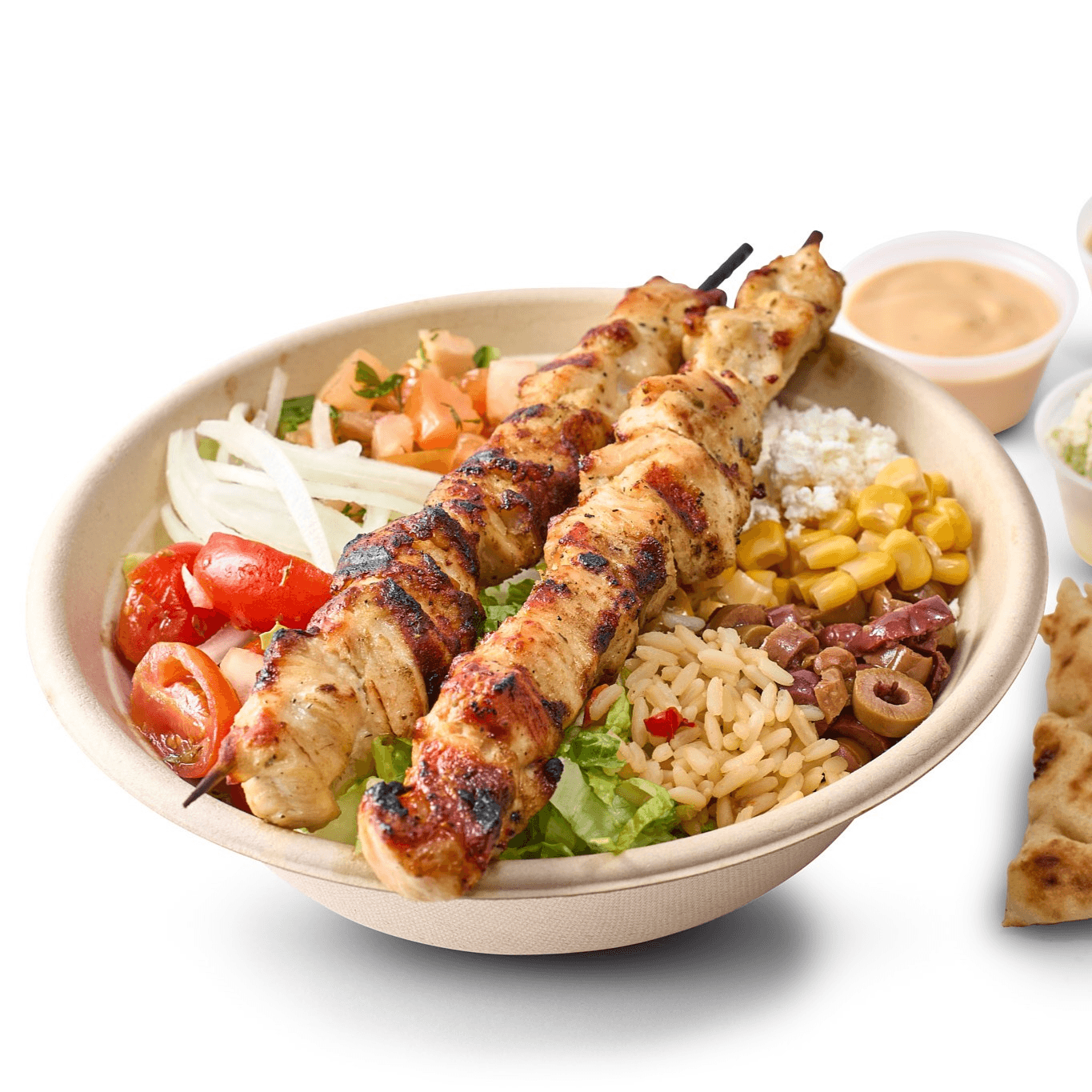 Chicken Souvlaki Bowl