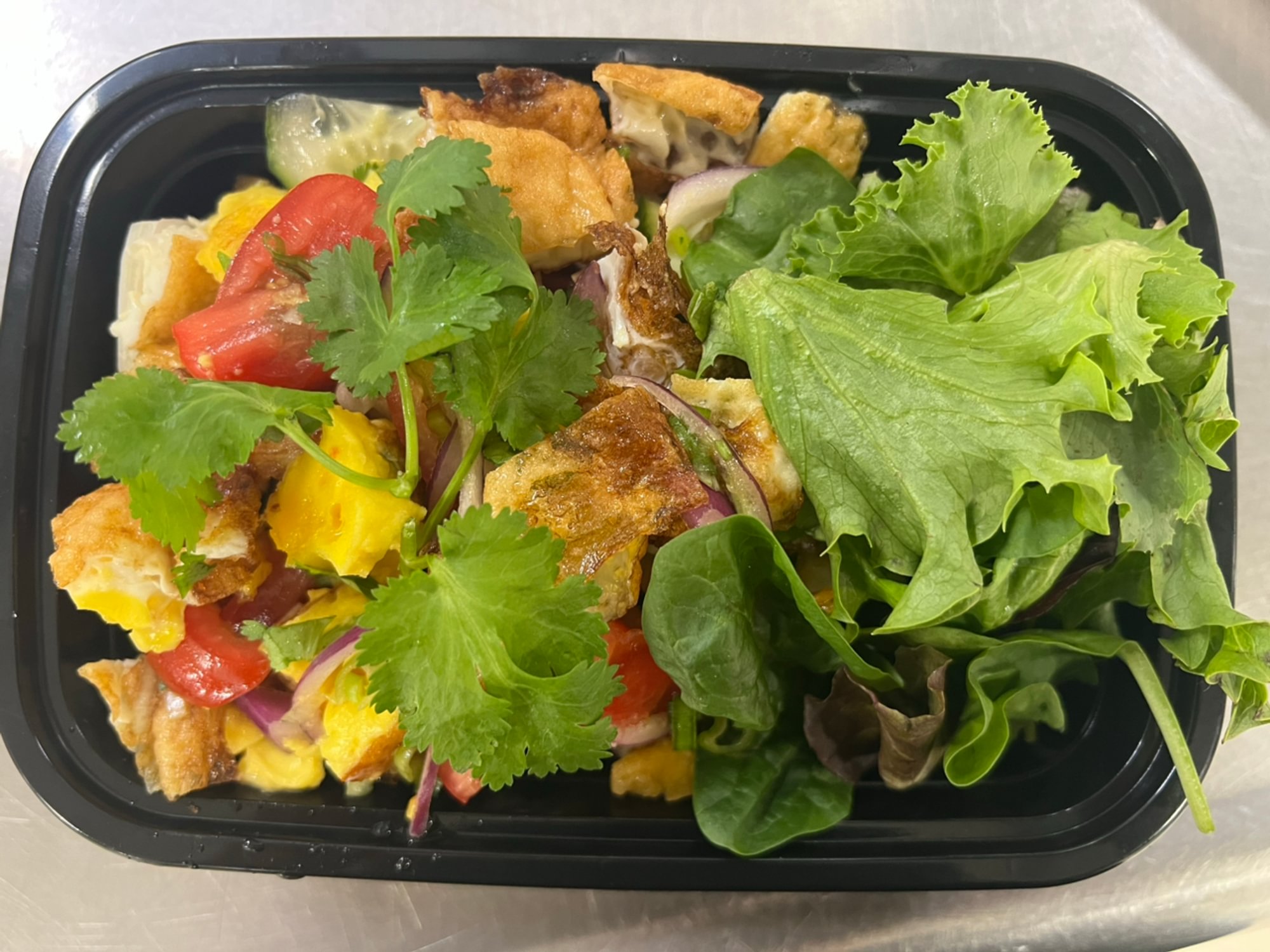 B2. Thai Fried Egg Salad