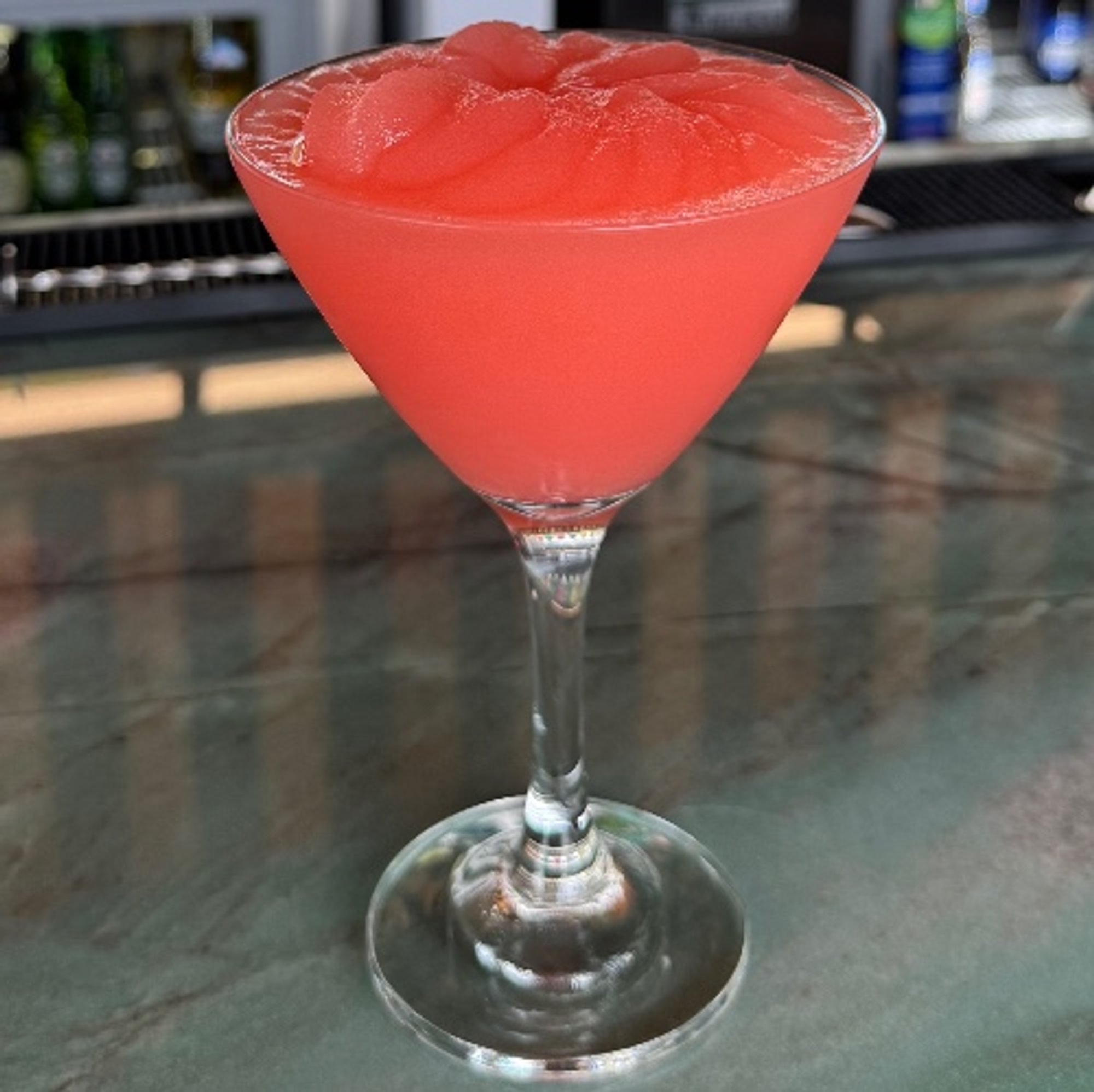Peach Bellini Daiquiris