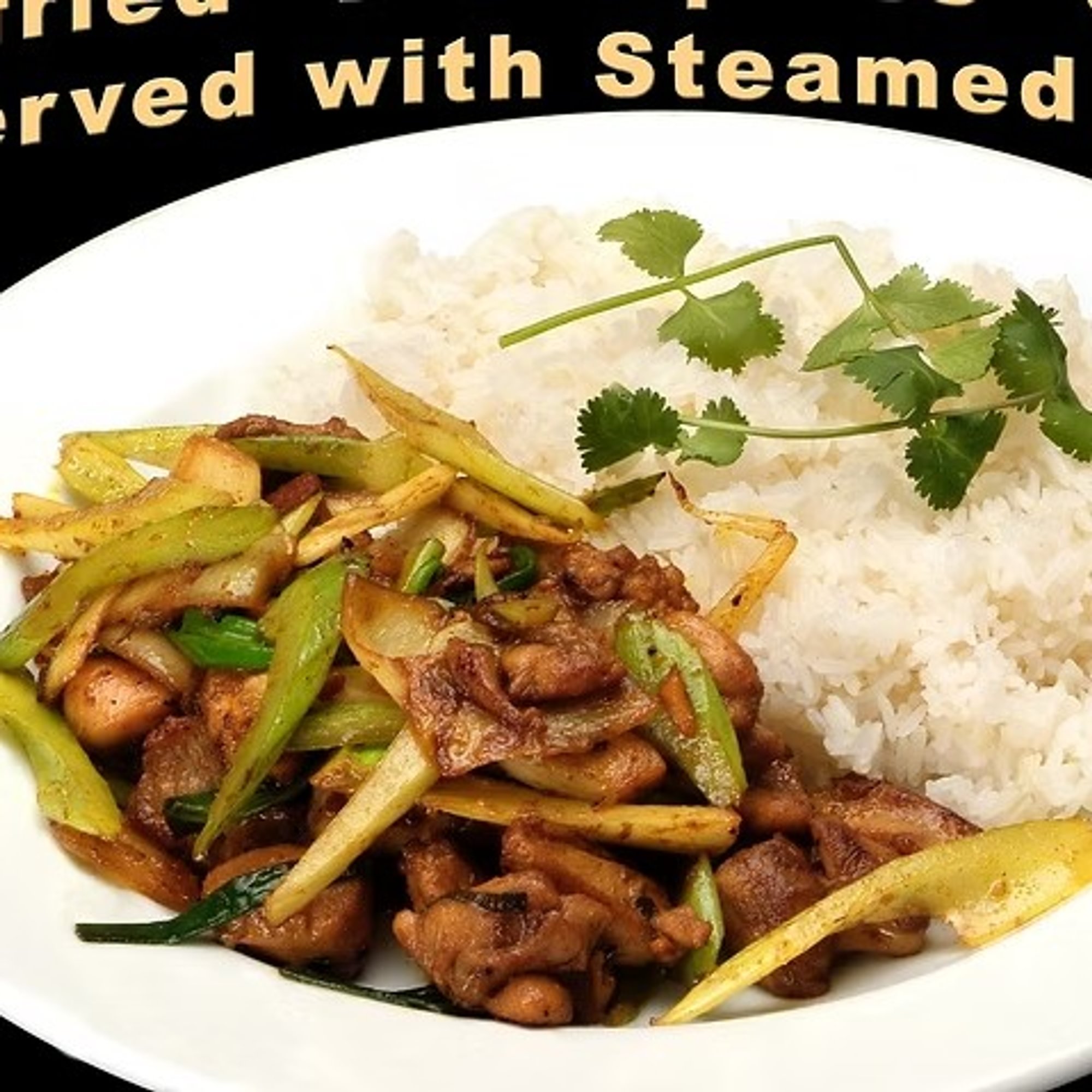 Stir Fry (Chicken, Tofu, or Shrimp) with Five-spice Sauce