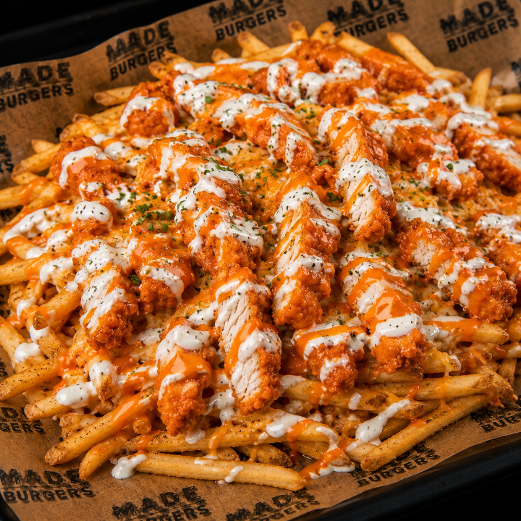 Buffalo Ranch Chicken Fries