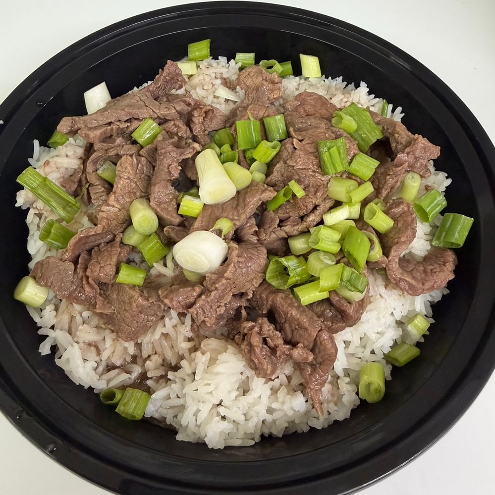 Beef Tips and Rice