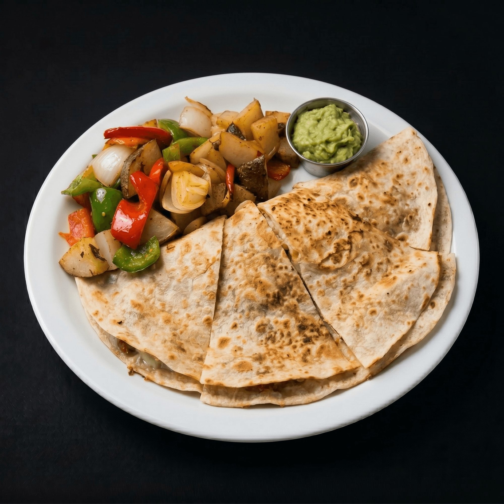 Breakfast Quesadilla Plate