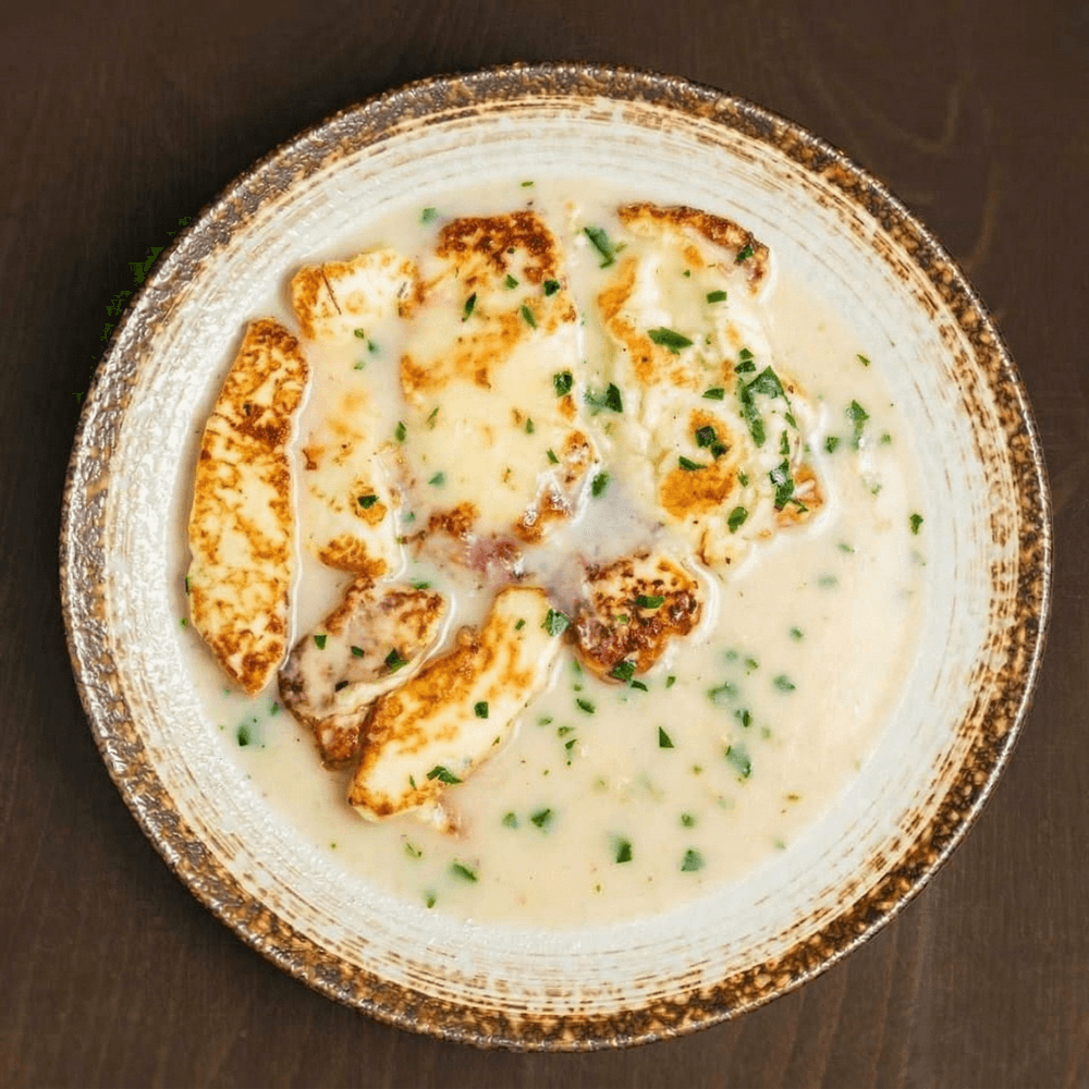 Halloumi Saganaki