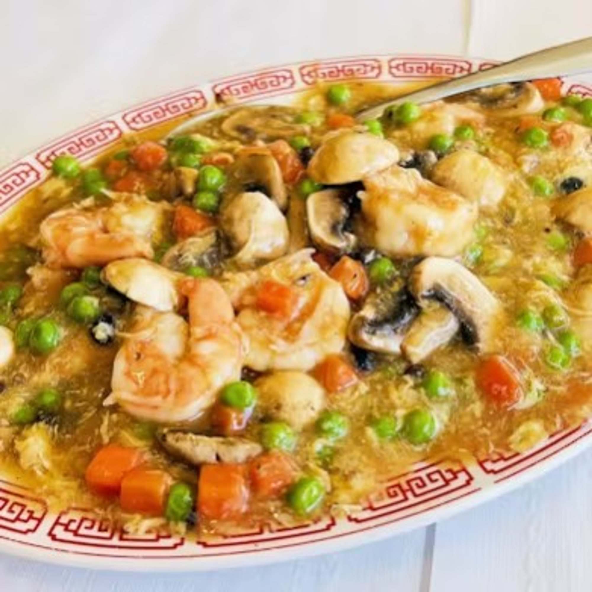 Prawns In Lobster Sauce / 蝦龍糊