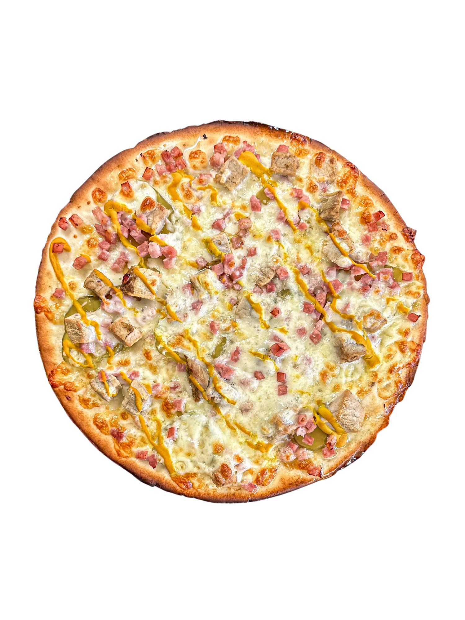 Cubano Sandwich Pizza
