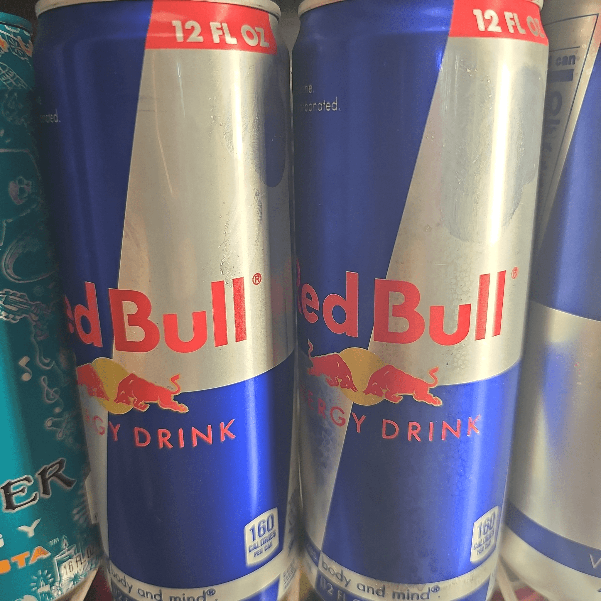 Medium 12 oz Red Bull