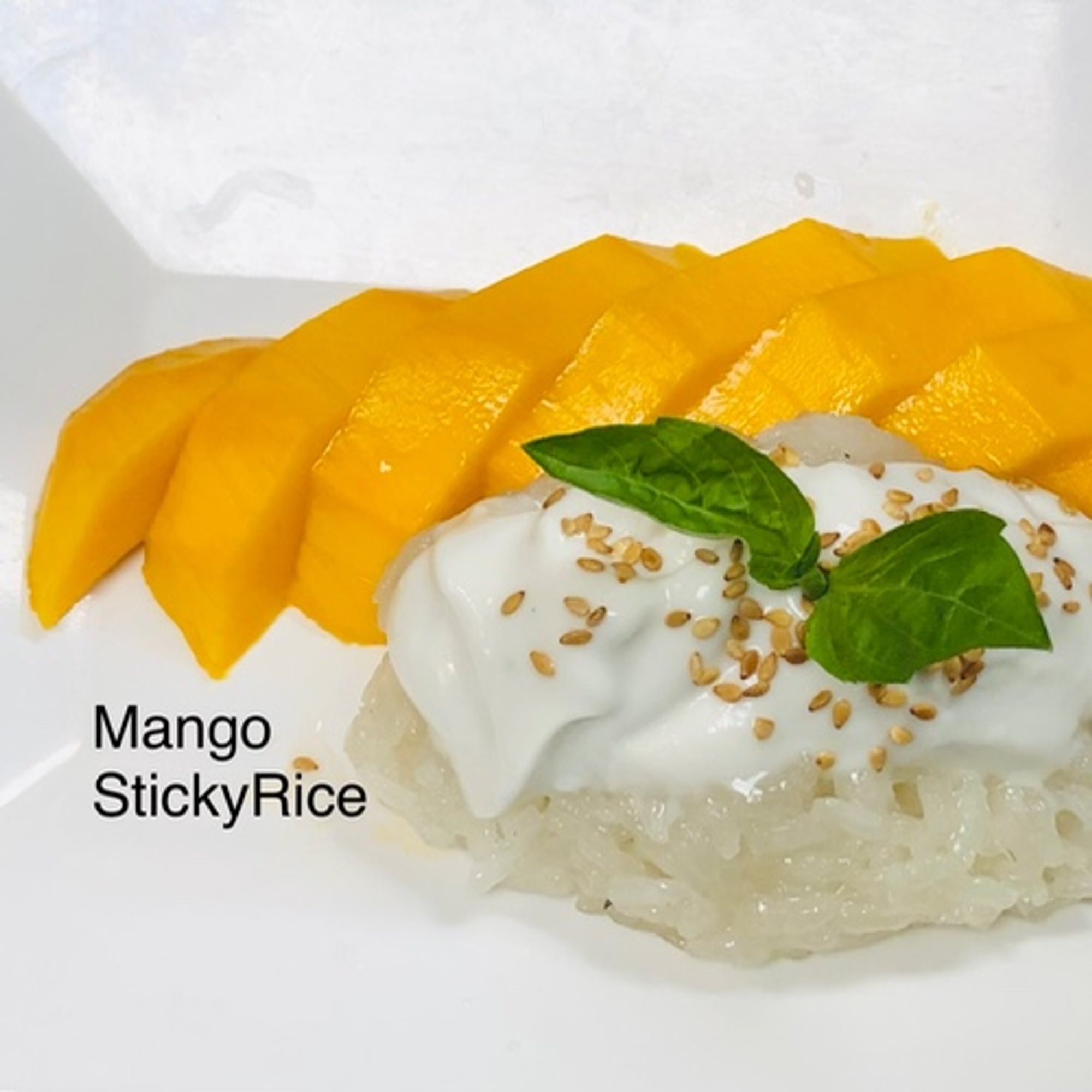 Sweet Sticky Rice with Mango