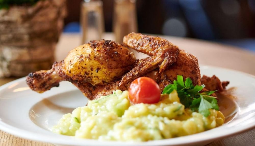 Half Broiled Chicken