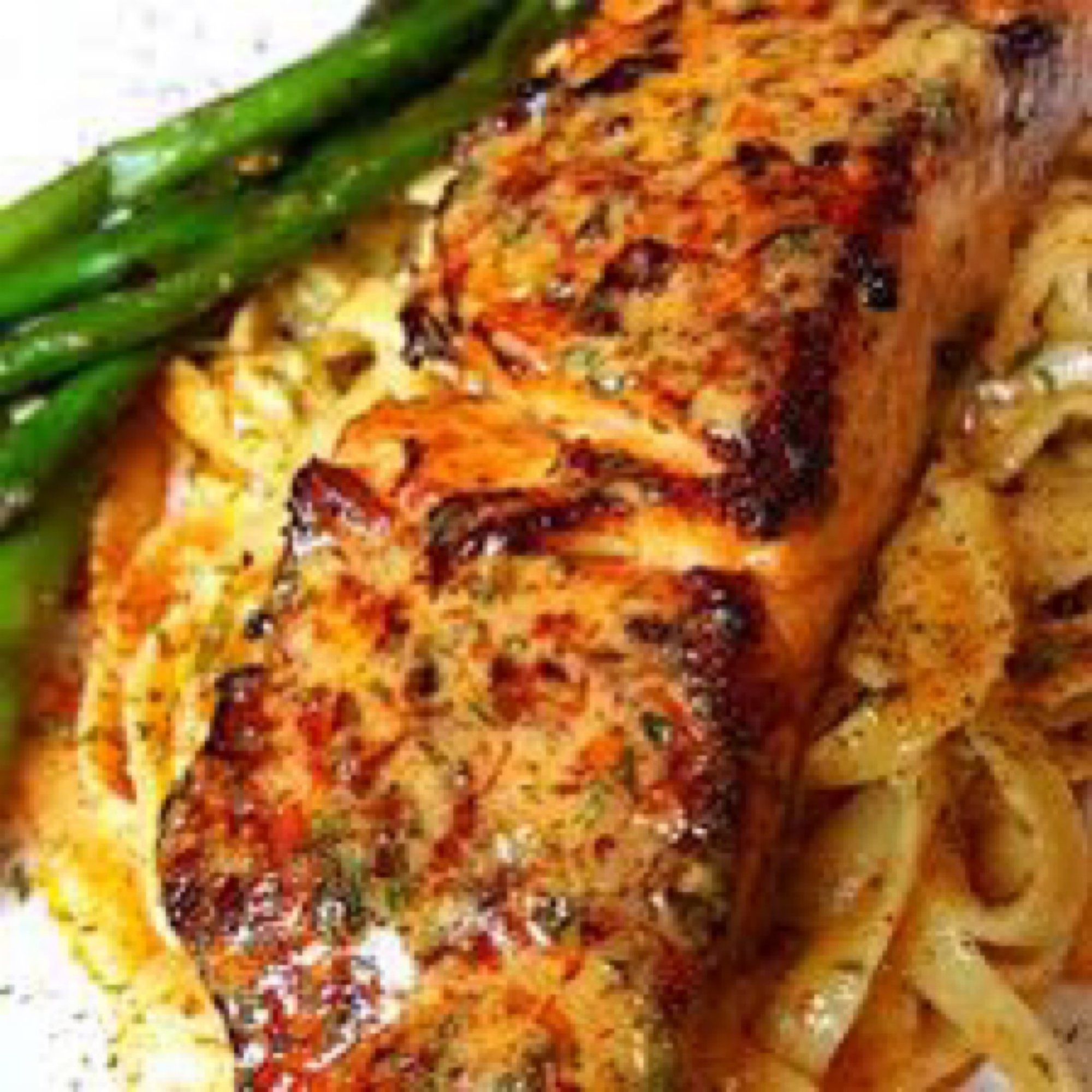 Cajun Salmon Pasta