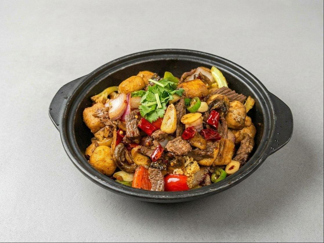 Beef Dry Pot