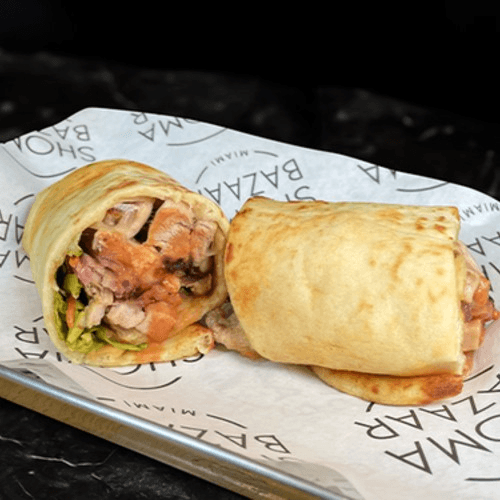 Philly Grilled Chicken Wrap