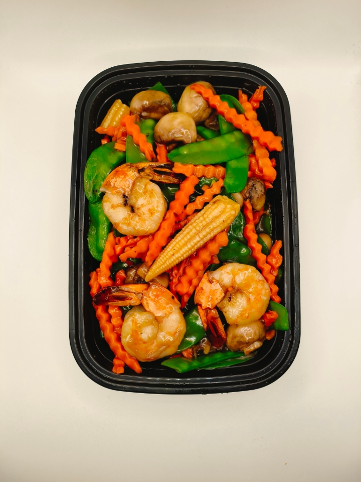 Summer Vegetables with Shrimp