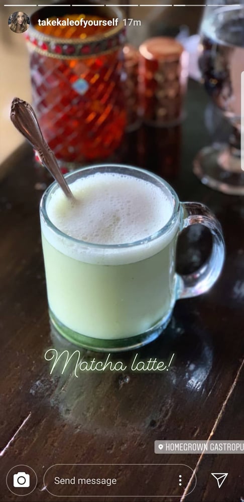 Matcha Super Green Tea Latte