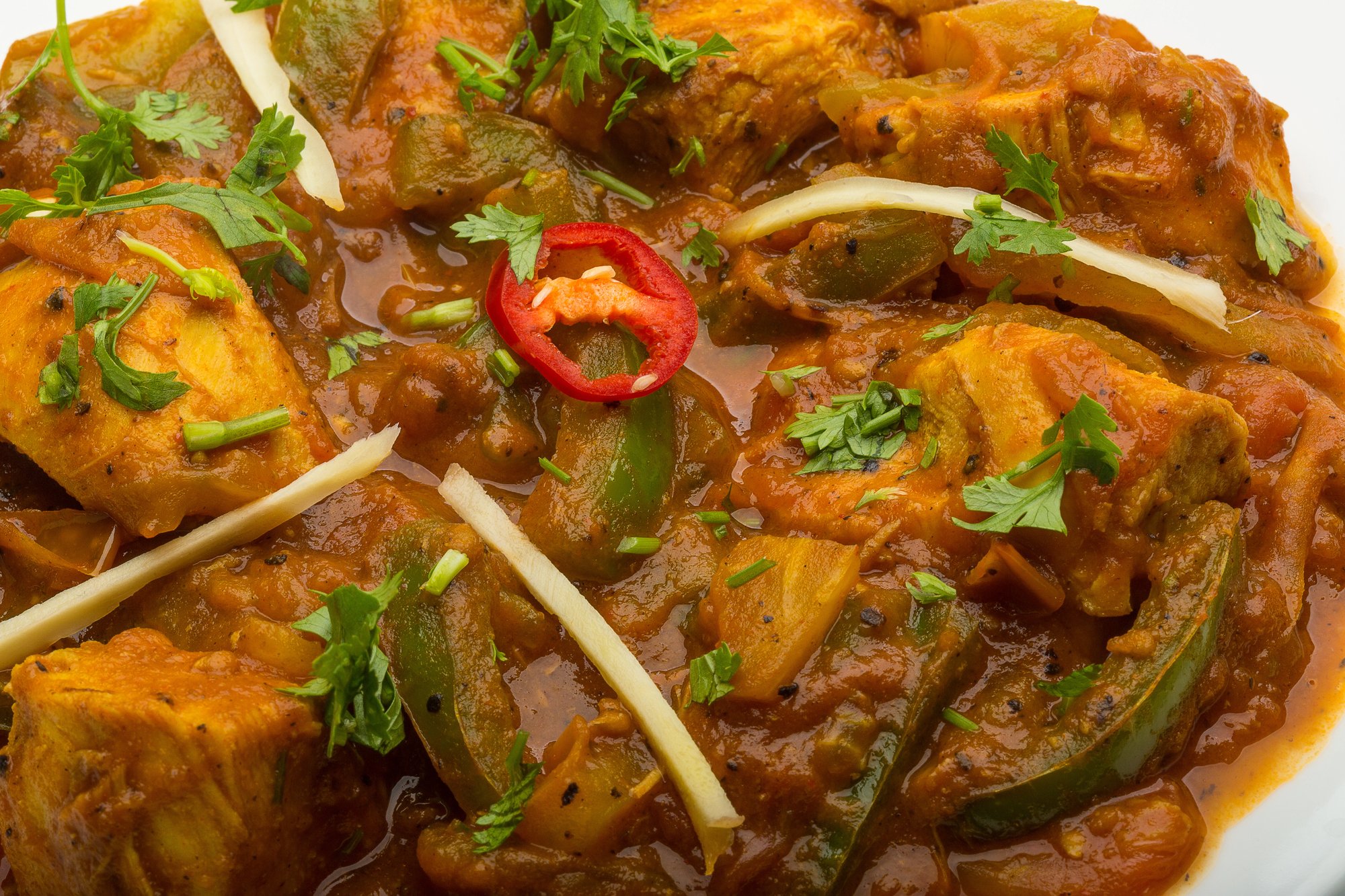 Lunch Kadai chicken (halal)