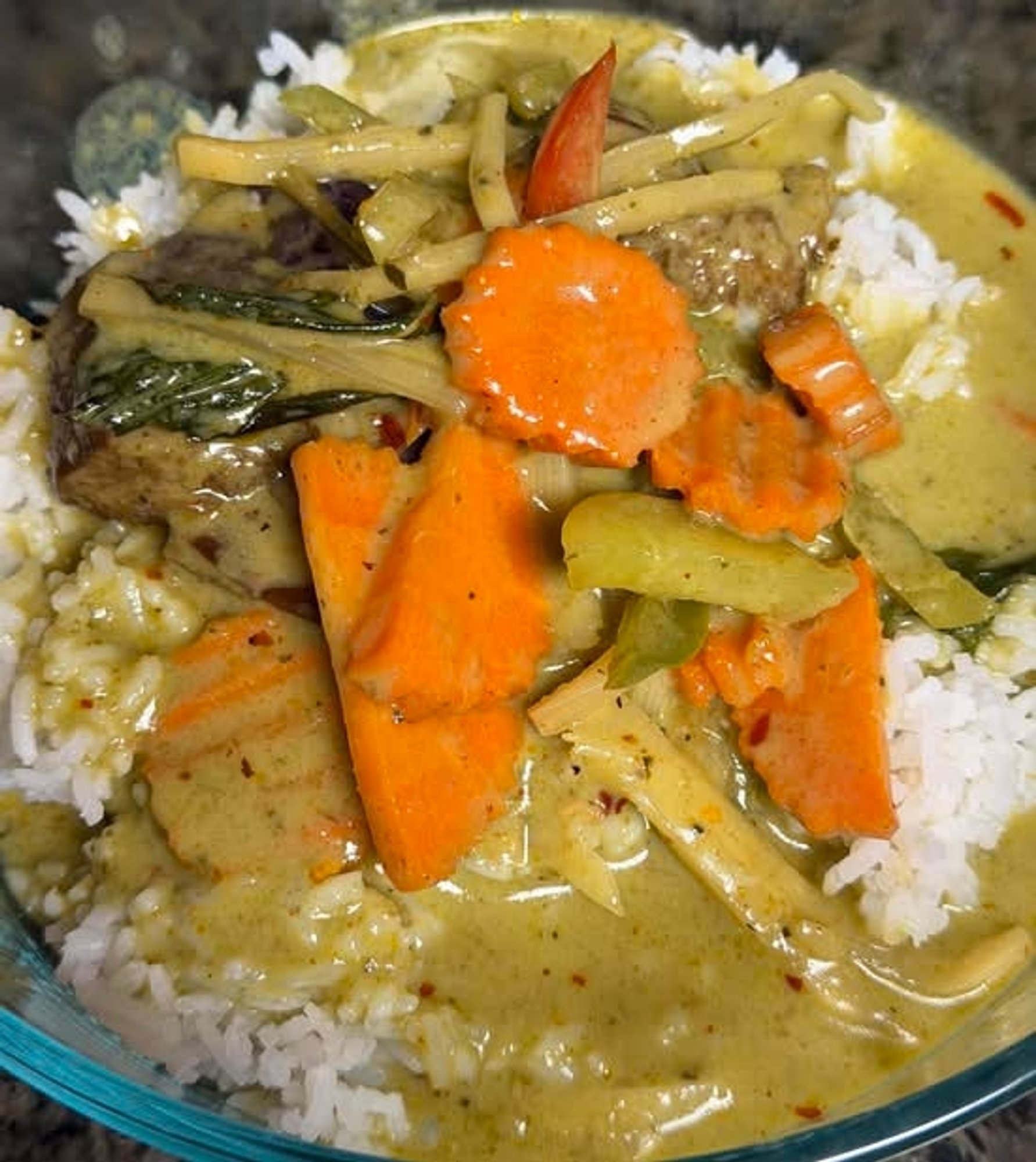 Green curry (VEGAN)