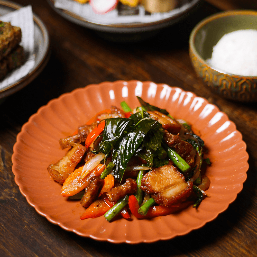 CR8 Crispy Pork Basil