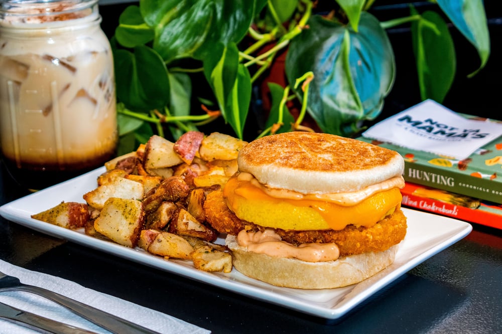 Egg n Cheese Breakfast Sandwich