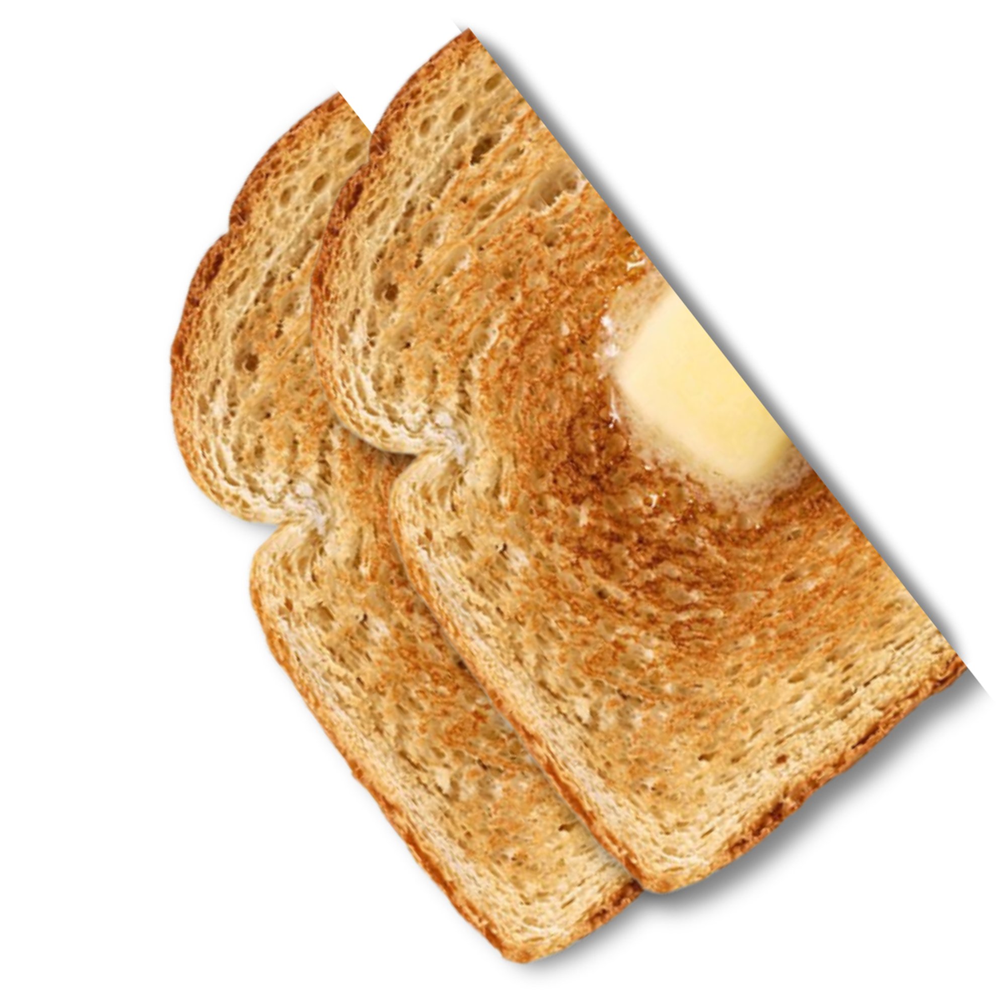 Buttered Toast (2 cuts)
