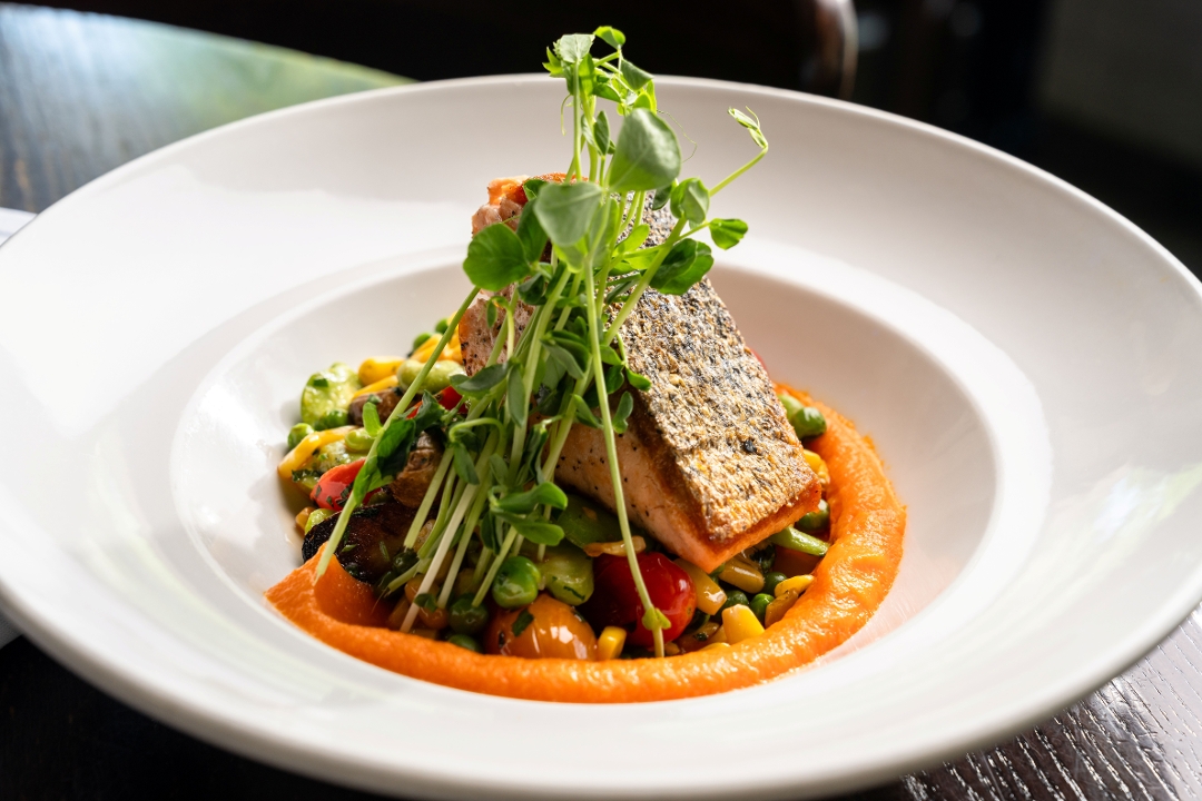 Pan-Roasted Atlantic Salmon