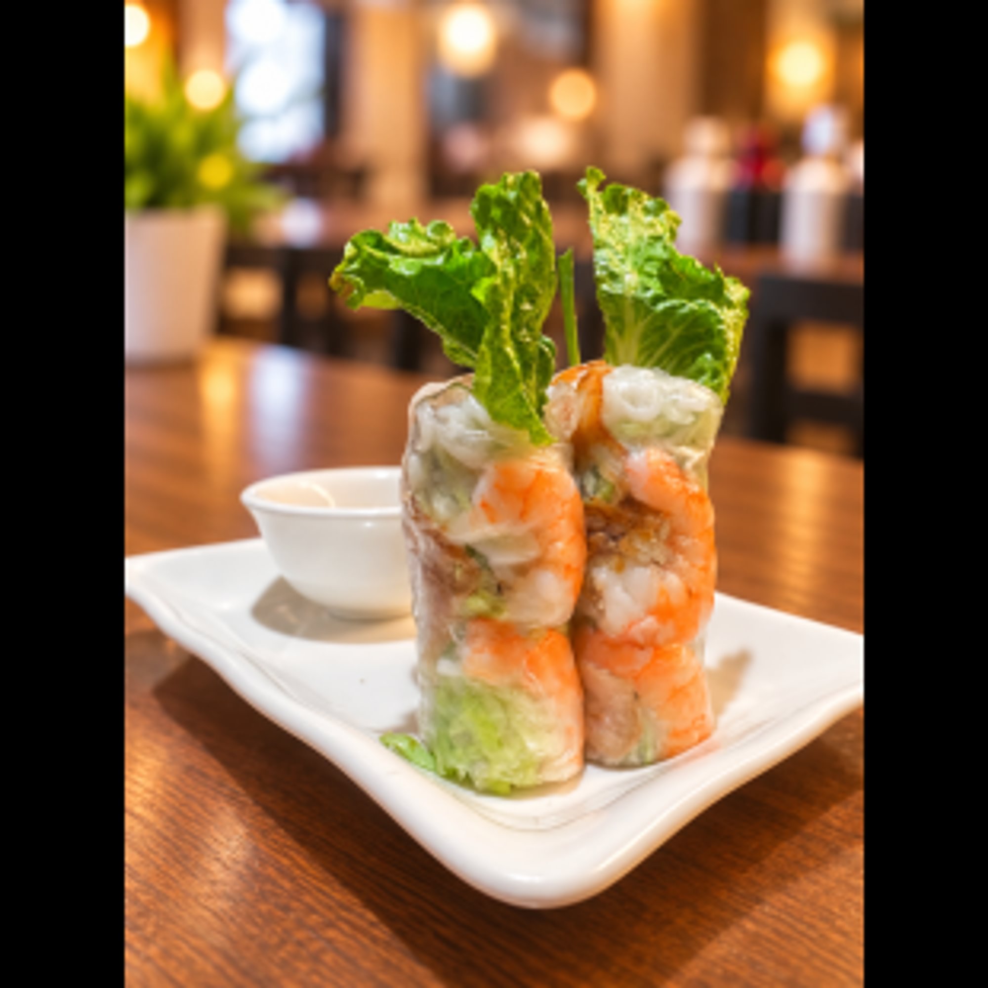 Fresh Shrimp & Pork Rolls – Gỏi Cuốn (2 Rolls)