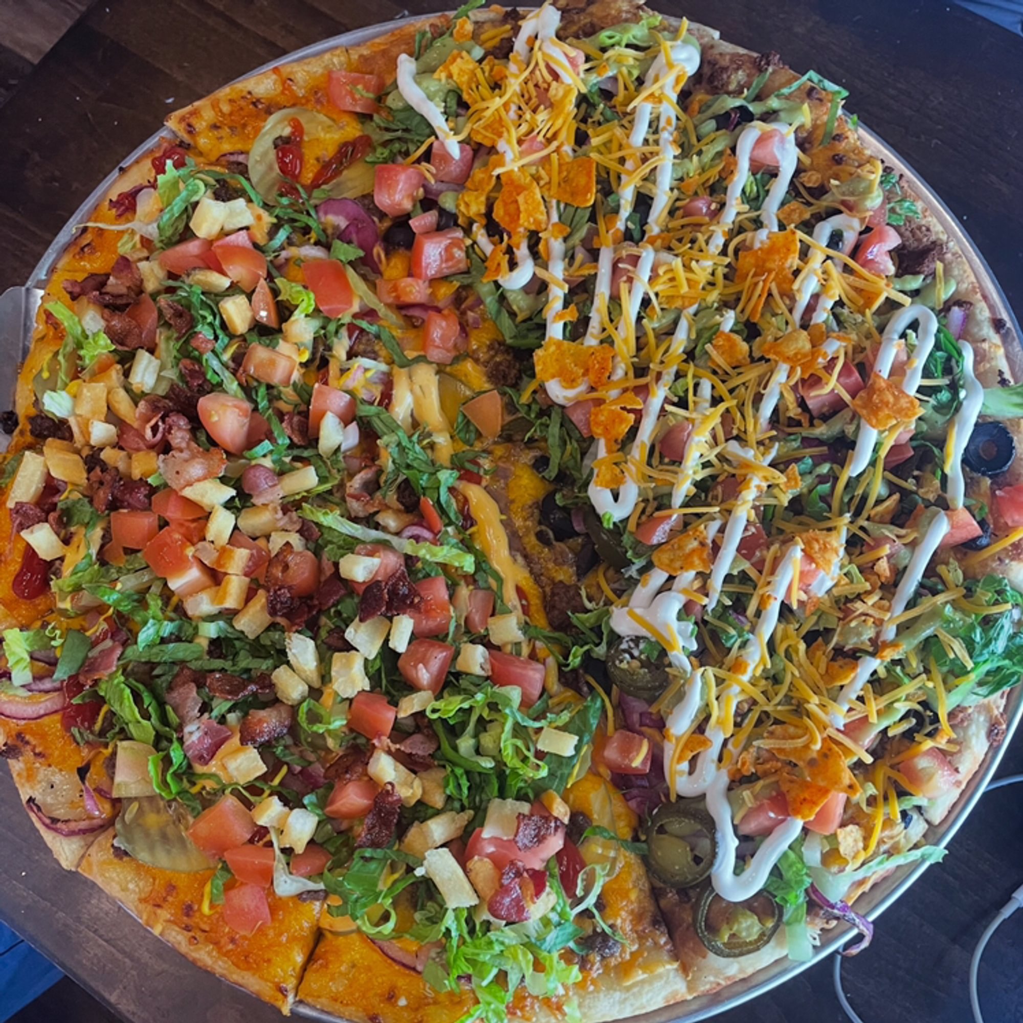 Half & Half Pizza