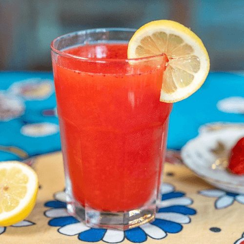 Strawberry Rose Lemonade