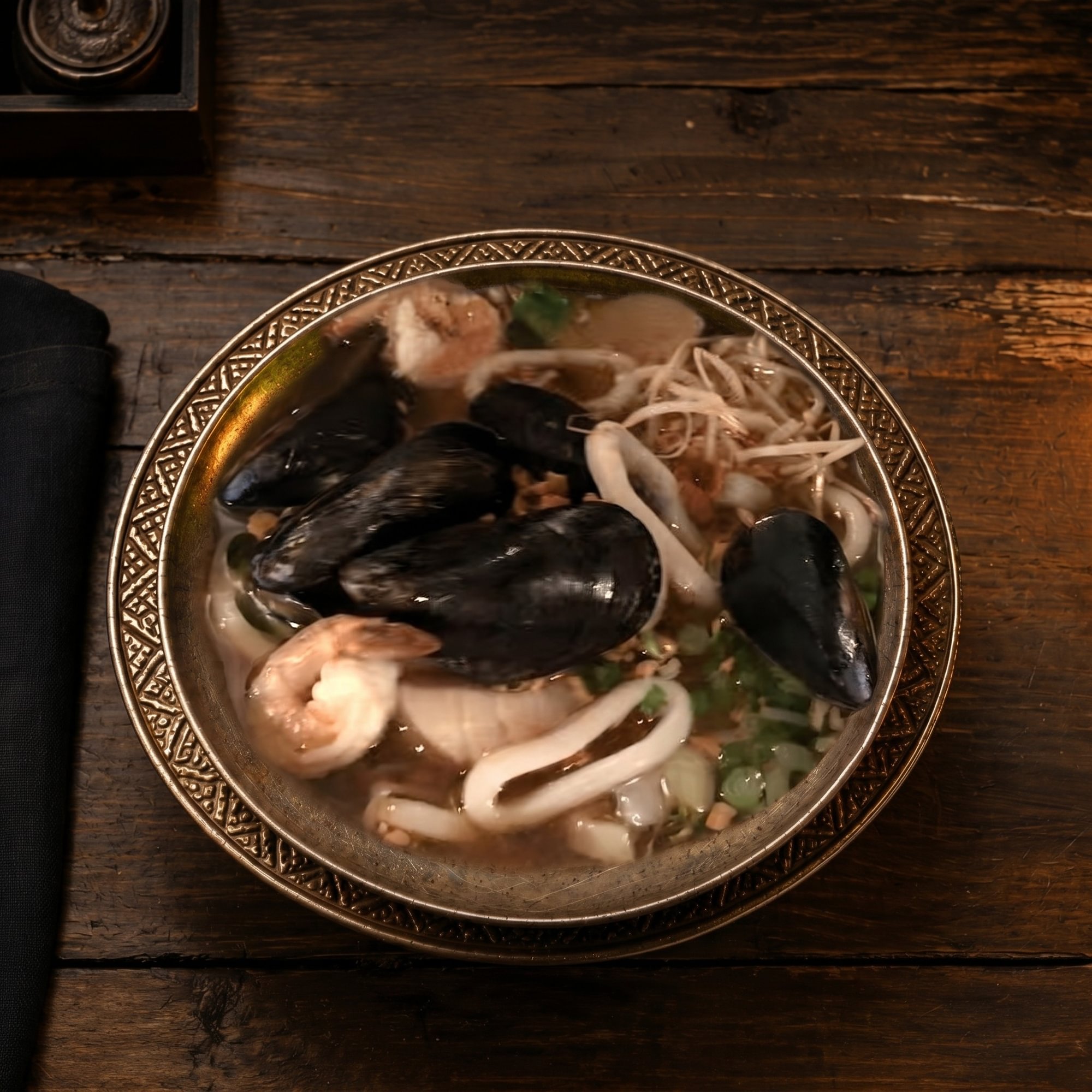 Thai Spicy Seafood Ramen