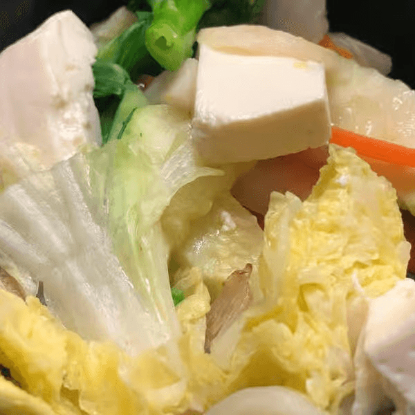 Vegetable with Tofu Soup
