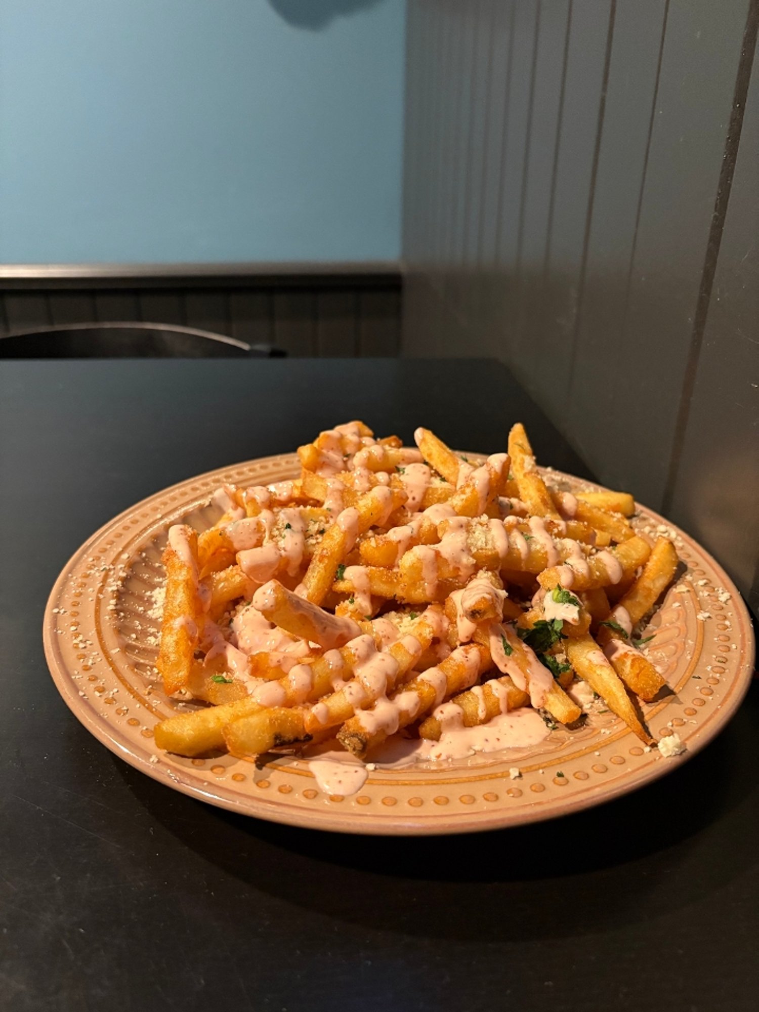 Pink Truffle Fries