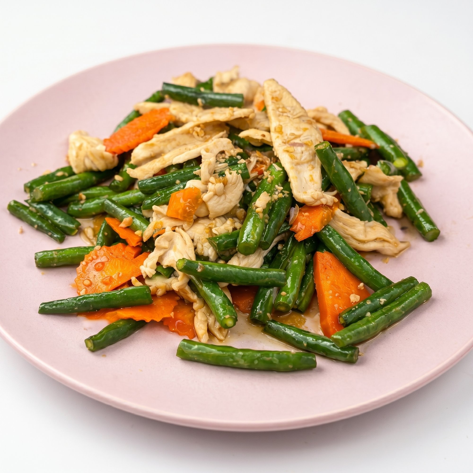 Vegan Garlic Green Bean