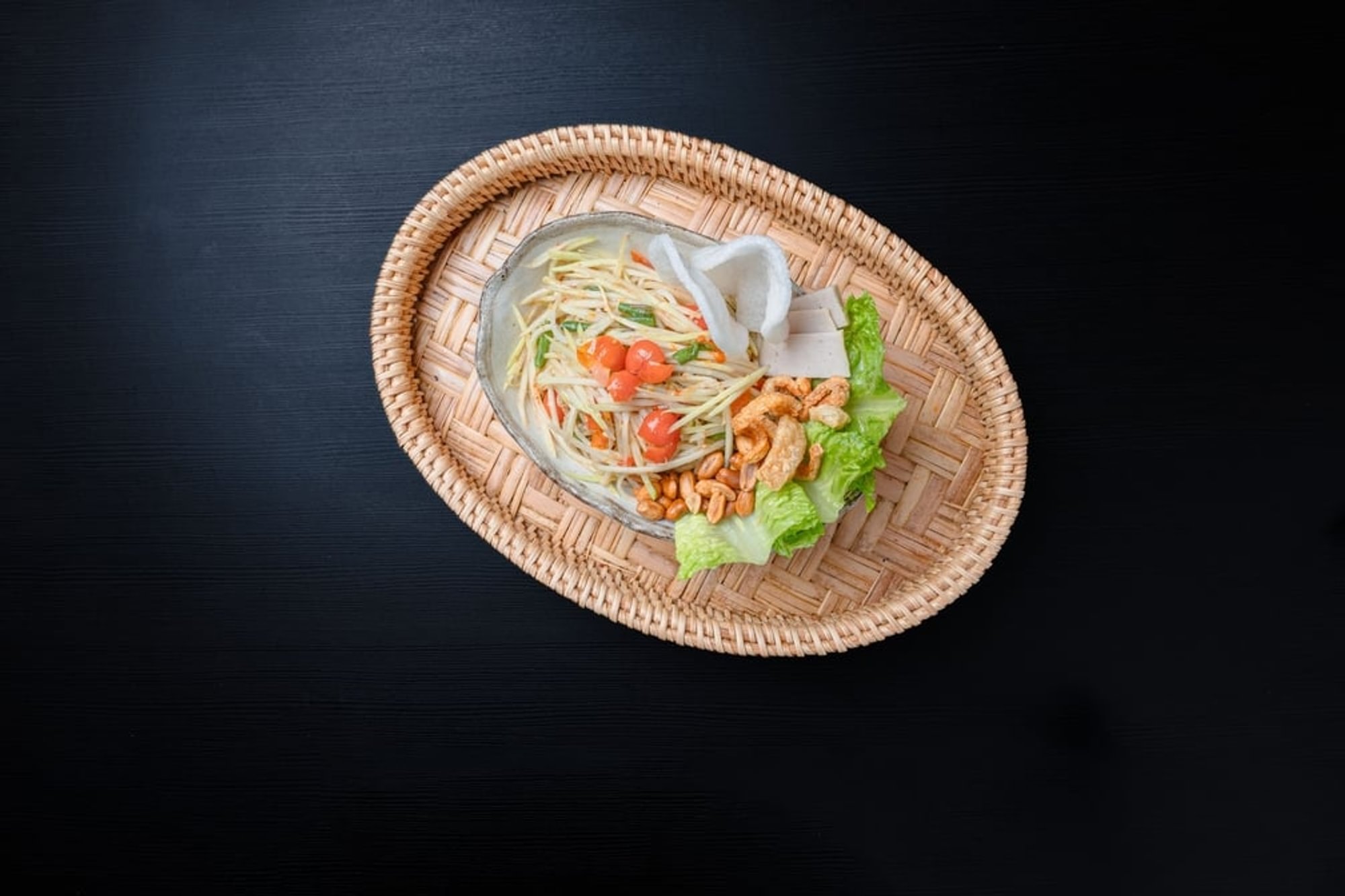 Tum Mak Houng (Papaya Salad)