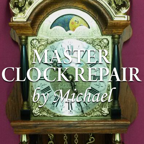 Master Clock Repair by Michael Gainey Logo