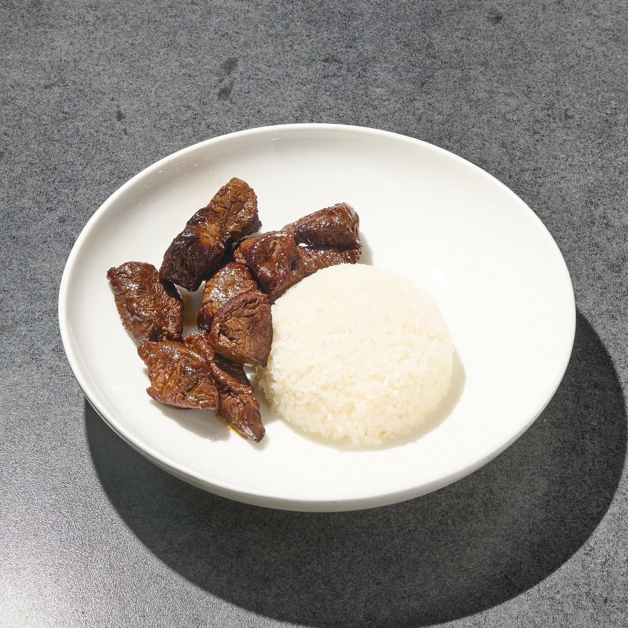 Steak and Jasmine Rice