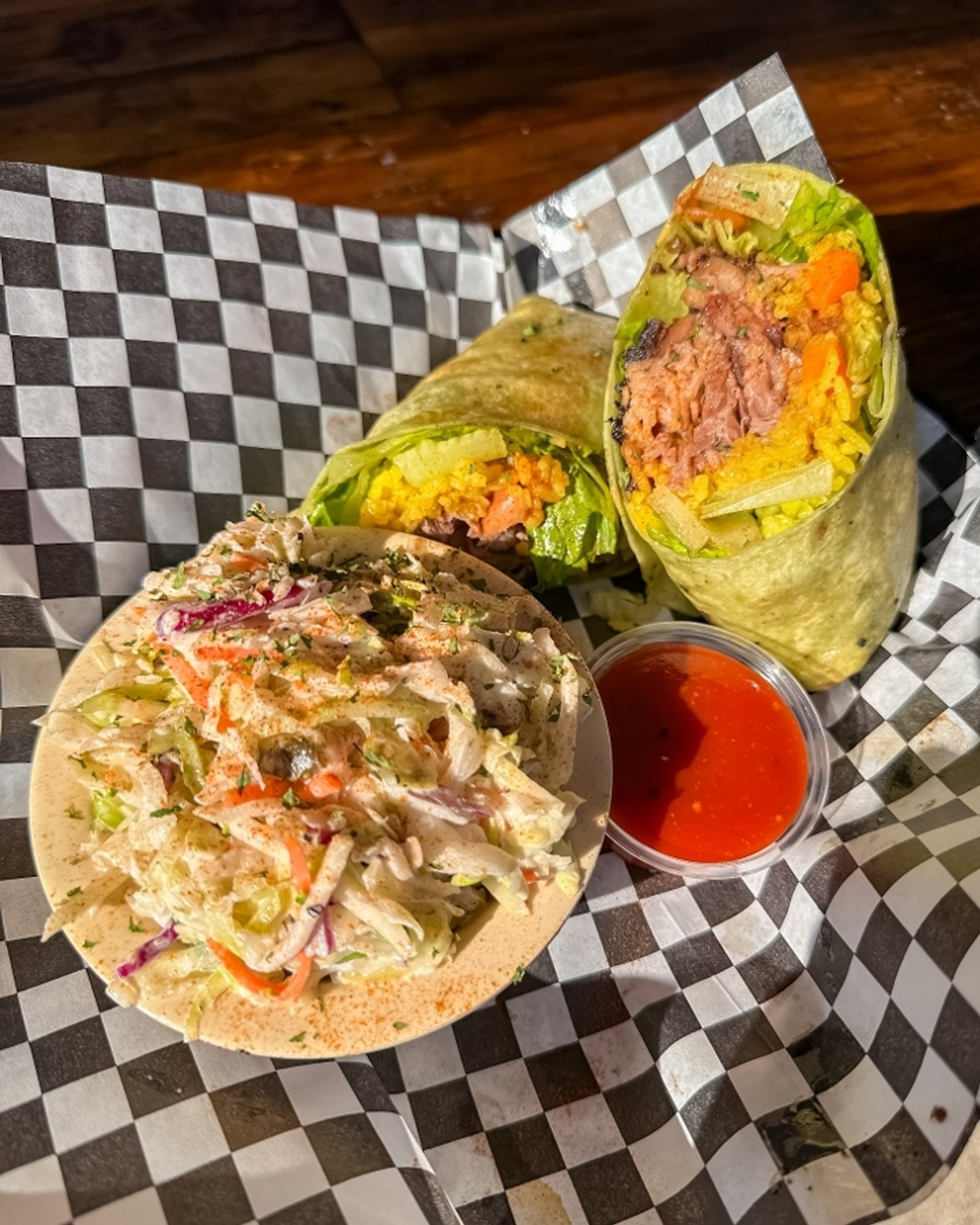 Choice of Meat (1 Side) Wrap